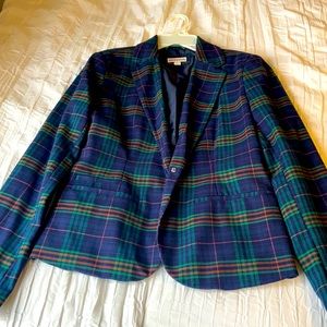 Plaid blazer
